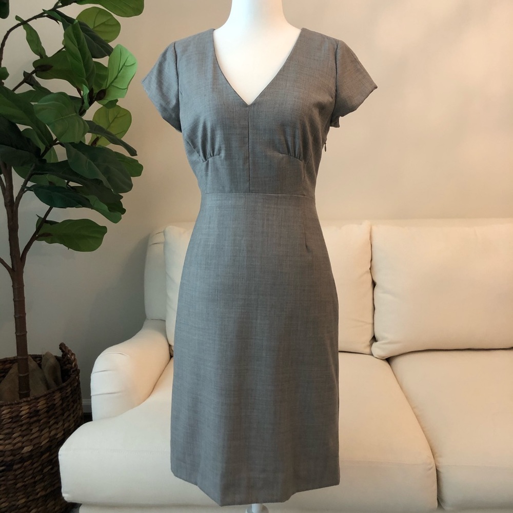 J.Crew dress in Super 120s